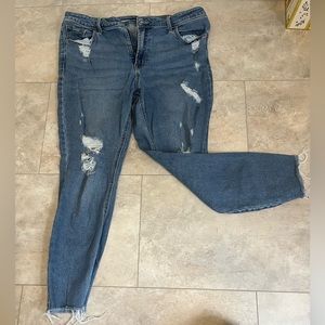Old Navy Mid-Rise Rockstar Super Skinny Jeans